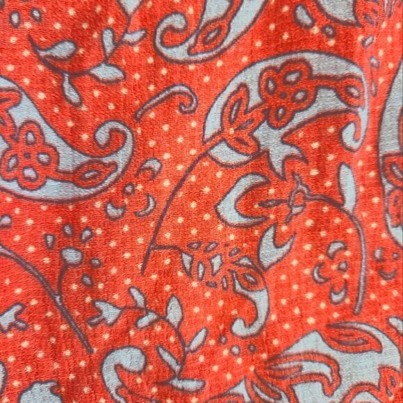 EC ZAC & RACHEL BOHO SHORT SLEEVE PAISLEY TOP SZ. 3X - Picture 3 of 4